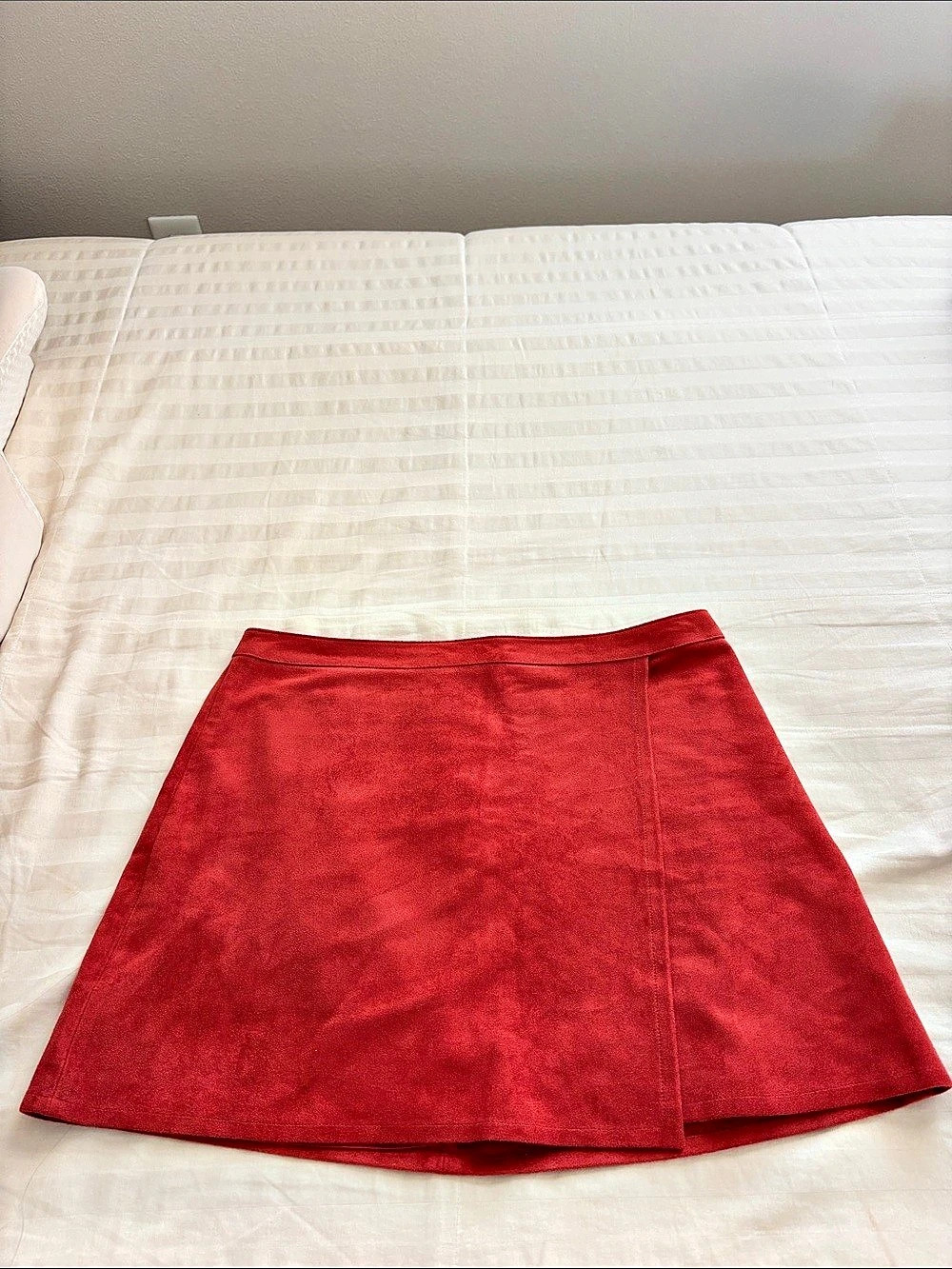 Burnt Orange Mini Skirt Like New